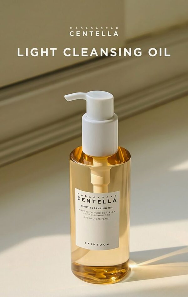 SKIN1004 Madagascar Centella Light Cleansing Oil 200ML - Image 4